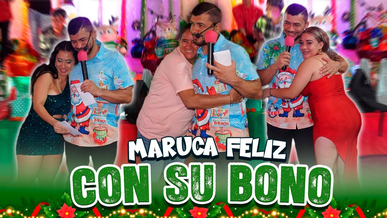 Camarón tambien les dio su regalo NAVIDEÑO a quienes siempre llegan ayudar