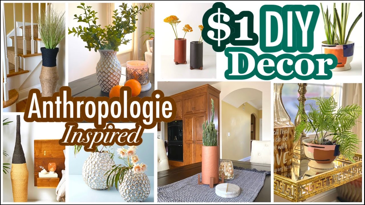 Anthropologie Inspired DOLLAR TREE DIY Decor