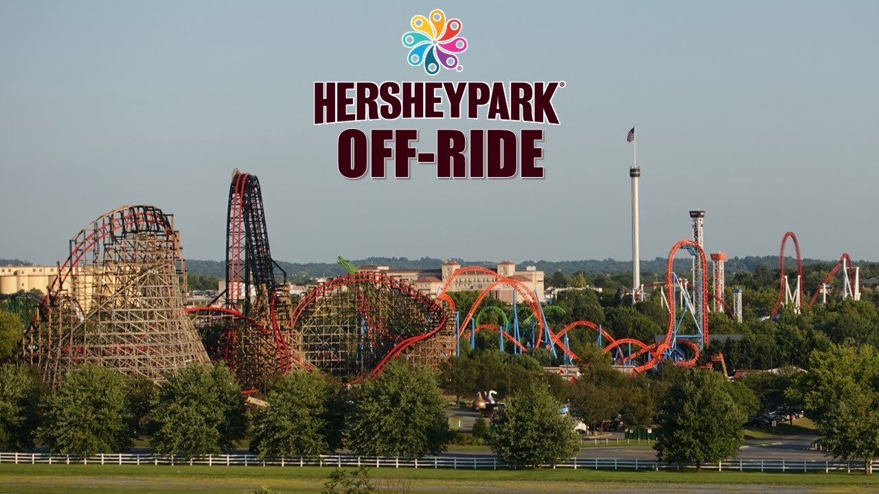 Hersheypark Off-Ride Footage (2020-2024), Pennsylvania Amusement Park | Non-Copyright