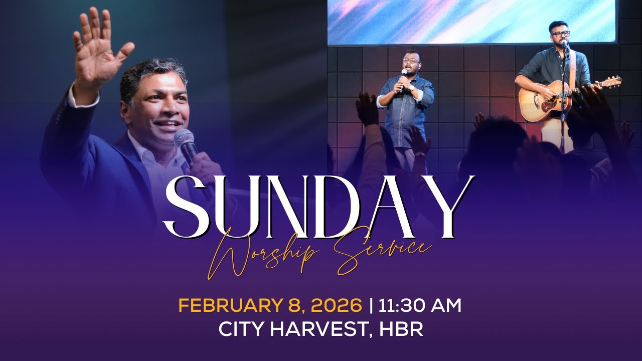 🔴 LIVE Sunday Second Service | Live Online Church Service | City Harvest | February 8, 2026