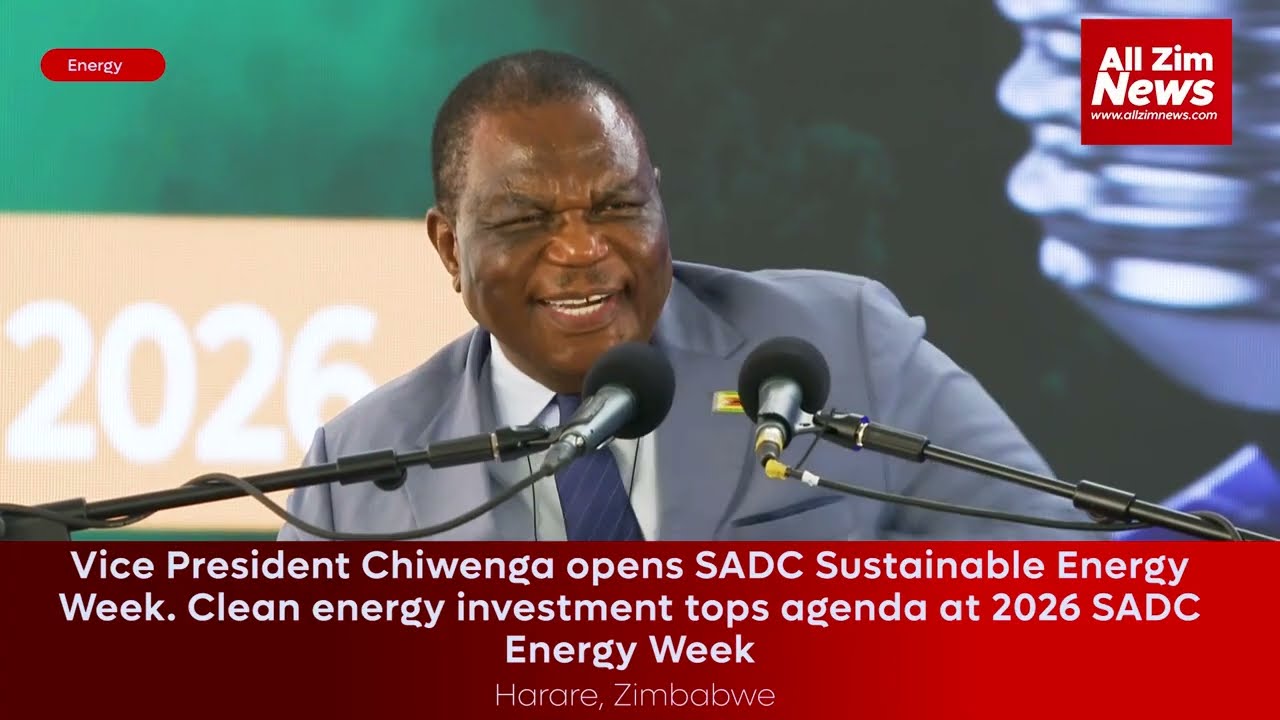 Watch VP CHIWENGA'S Address during SADC Sustainable Energy Week