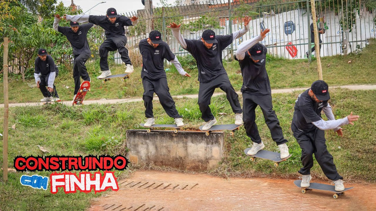 Construindo com Finha:  Diy Chuvisco