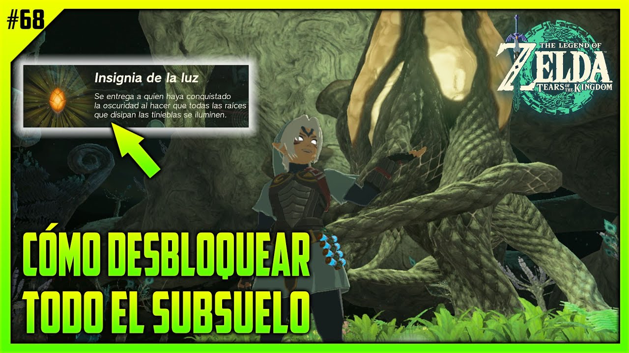 Cómo DESBLOQUEAR TODO el SUBSUELO 💡 FÁCIL Y RÁPIDO #68 | ZELDA TEARS OF THE KINGDOM