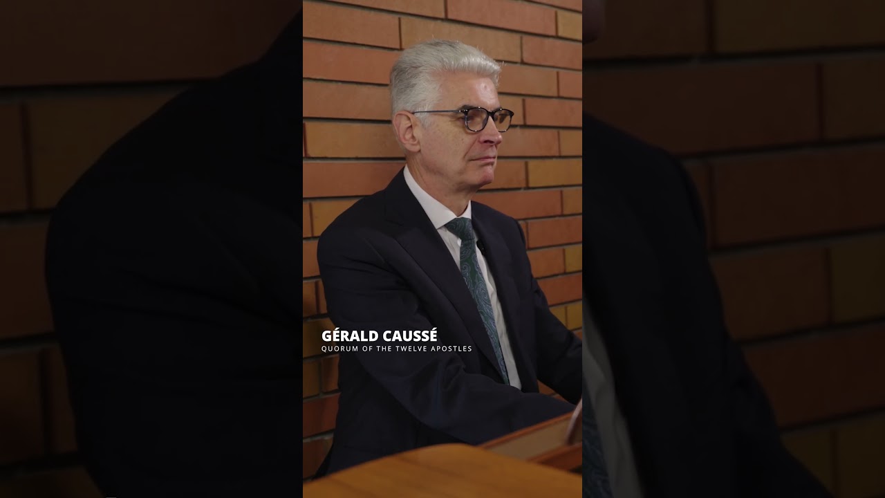 Elder Gérald Caussé Plays the Piano and Speaks About New Hymn