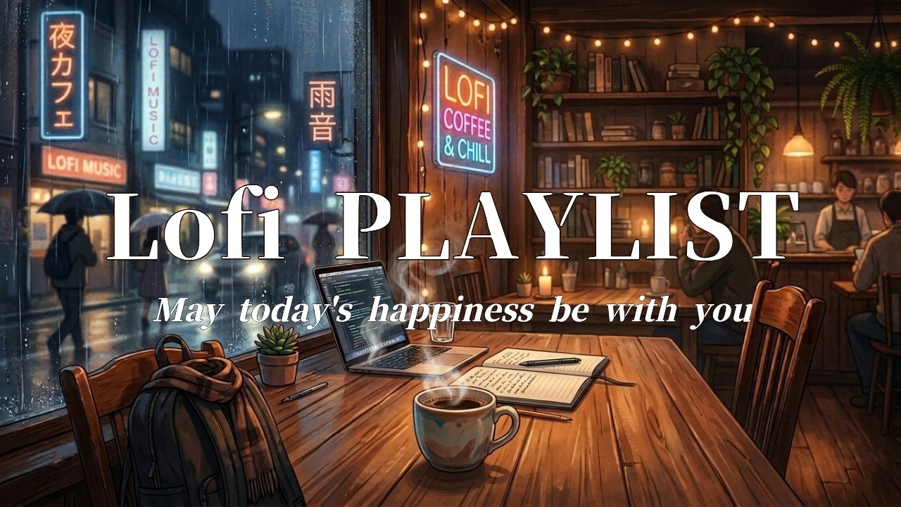 ■ 잔잔한 카페 음악 / Lofi Playlist / May today’s happiness be with you_오늘의 행복이 당신과 함께하기를 바랍니다