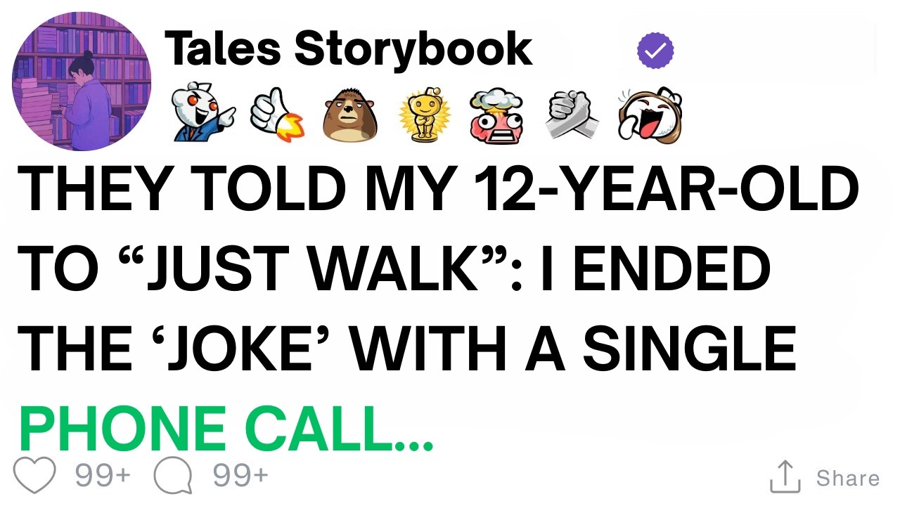 [ Full Story ] They Told My 12-Year-Old To “Just Walk”: I Ended The ‘Joke’ With A Single Phone...