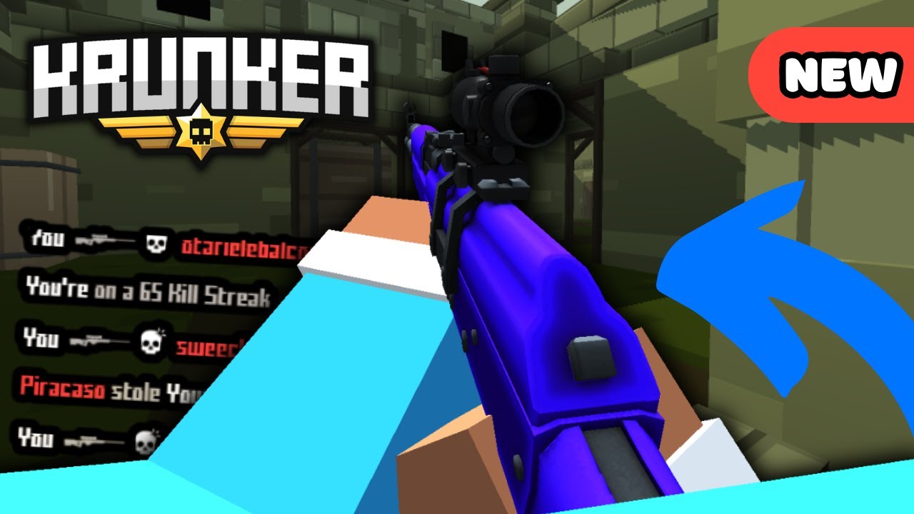 The *ACOG* Scope In Krunker!? (Insane Gameplay)