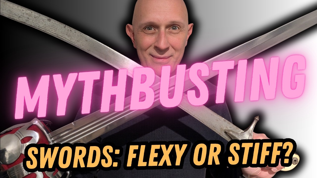 Mythbusting TWO THINGS people get WRONG about SWORDS