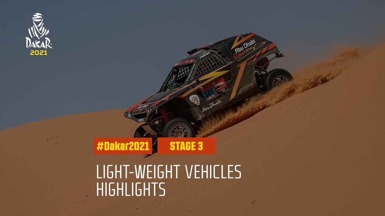 #DAKAR2021 - Stage 3 - Wadi Ad-Dawasir / Wadi Ad-Dawasir - Light Weight Vehicle Highlights