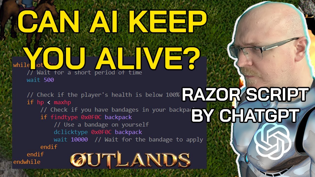 Using AI to Keep Me Alive in Ultima Online? ChatGPT or JaseGPT?
