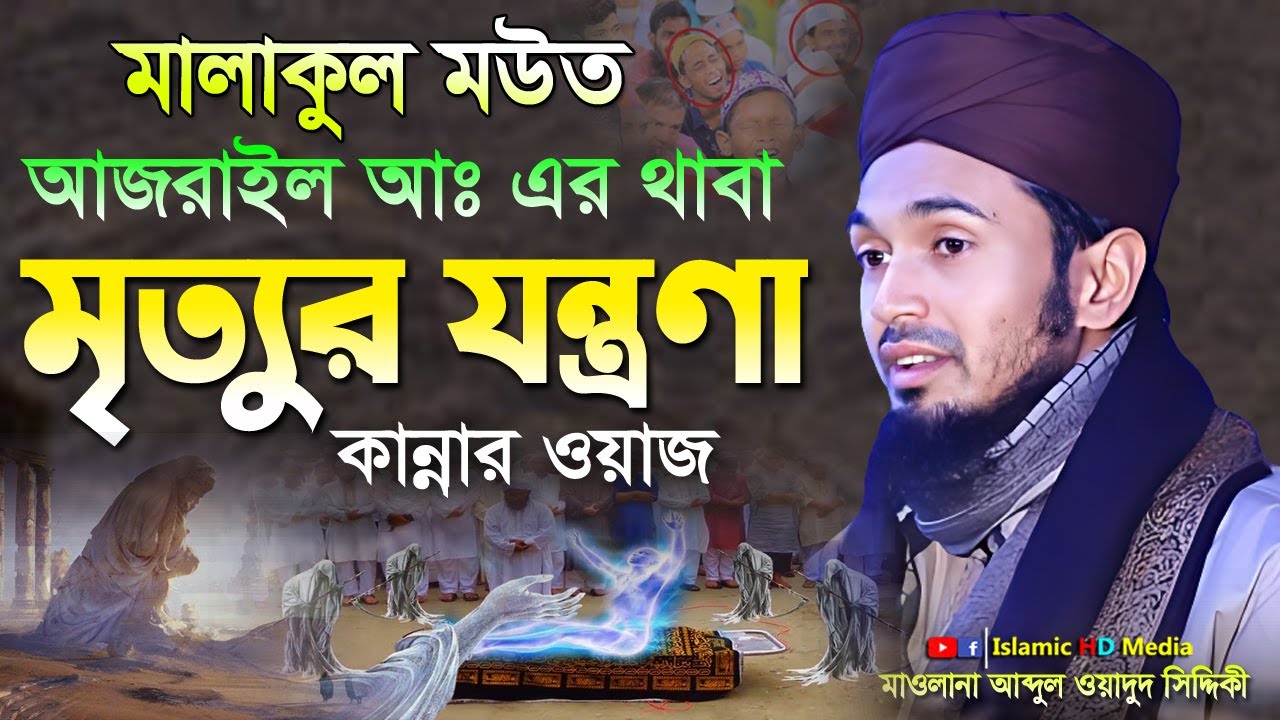 আজরাইলের থাবা ও মৃত্যুর যন্ত্রনা || Abdul Wadud Siddiqi Waz  @IslamicHDmedia