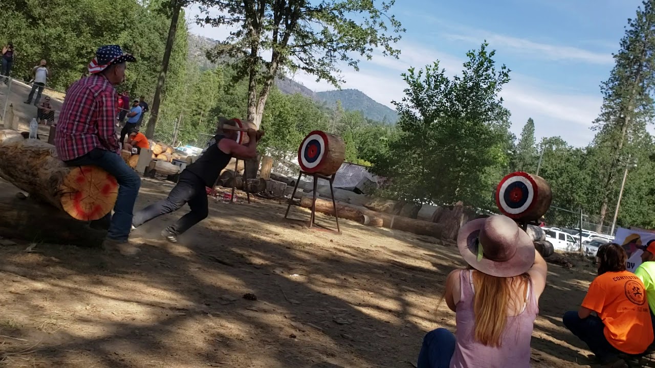 Speed Axe Throw - Nate Hodges
