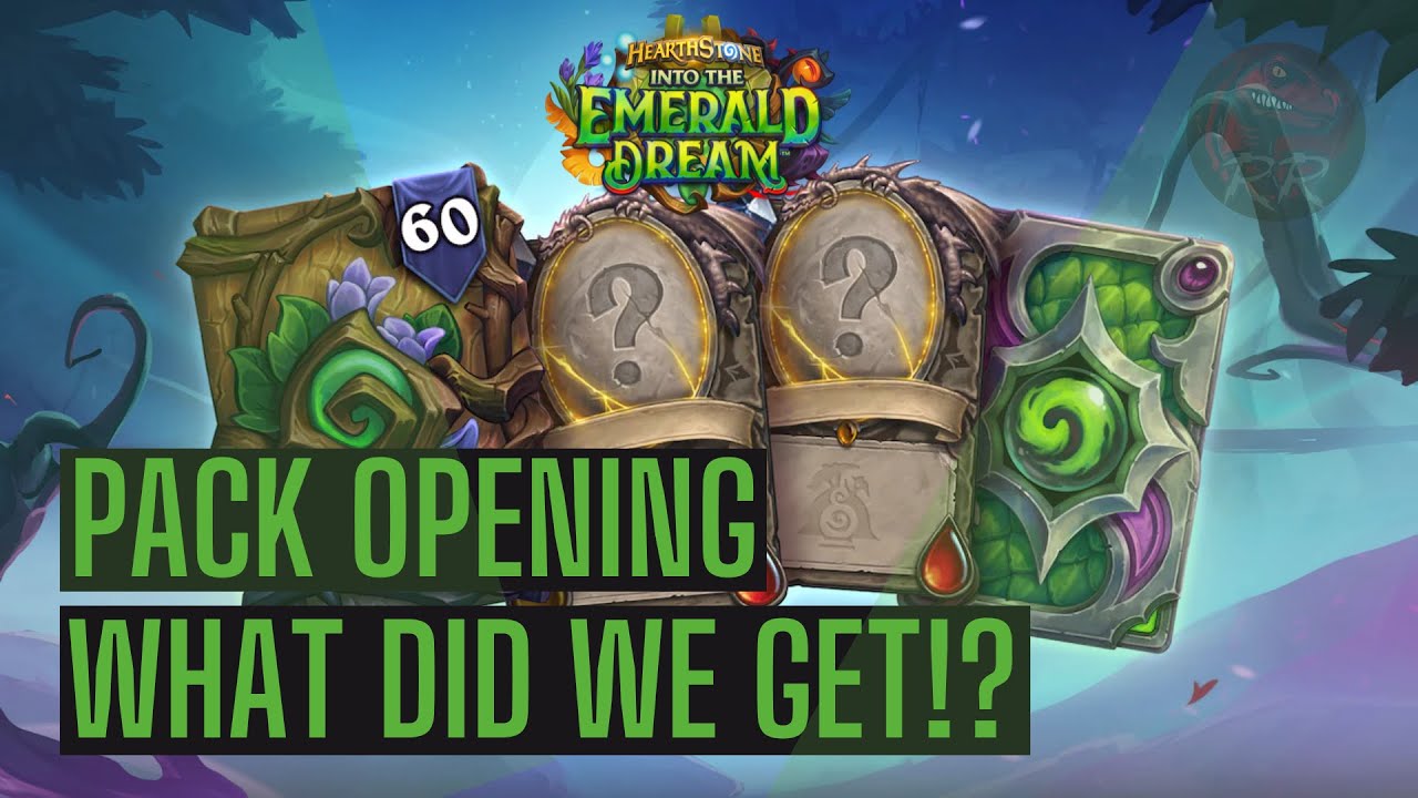 Hearthstone: INTO THE EMERALD DREAM PACK OPENING VIDEO