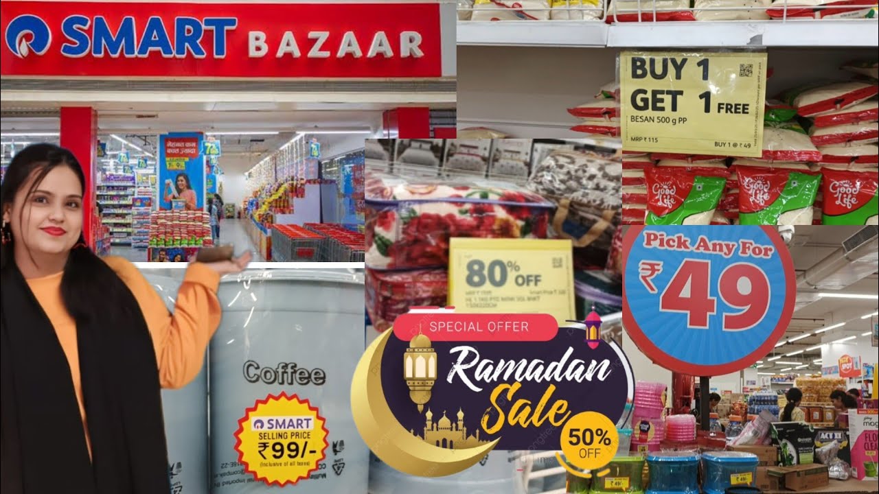 Smart Bazaar latest offer today | Ramadan Grocery Vlog| Moments with Dua