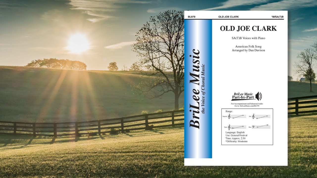 Old Joe Clark (BL979) Arr. by Dan Davison