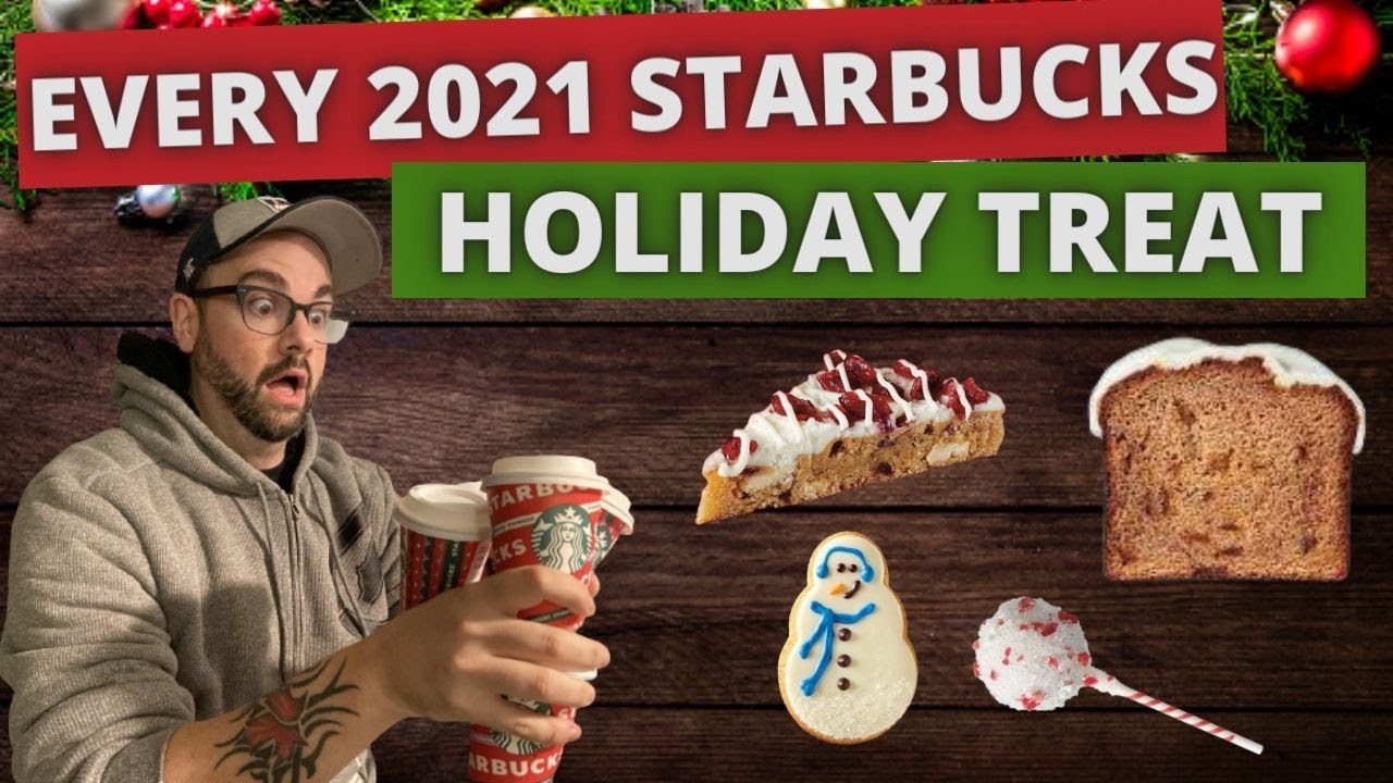 RANKING THE NEW 2021 STARBUCKS HOLIDAY DRINKS AND MENU E25