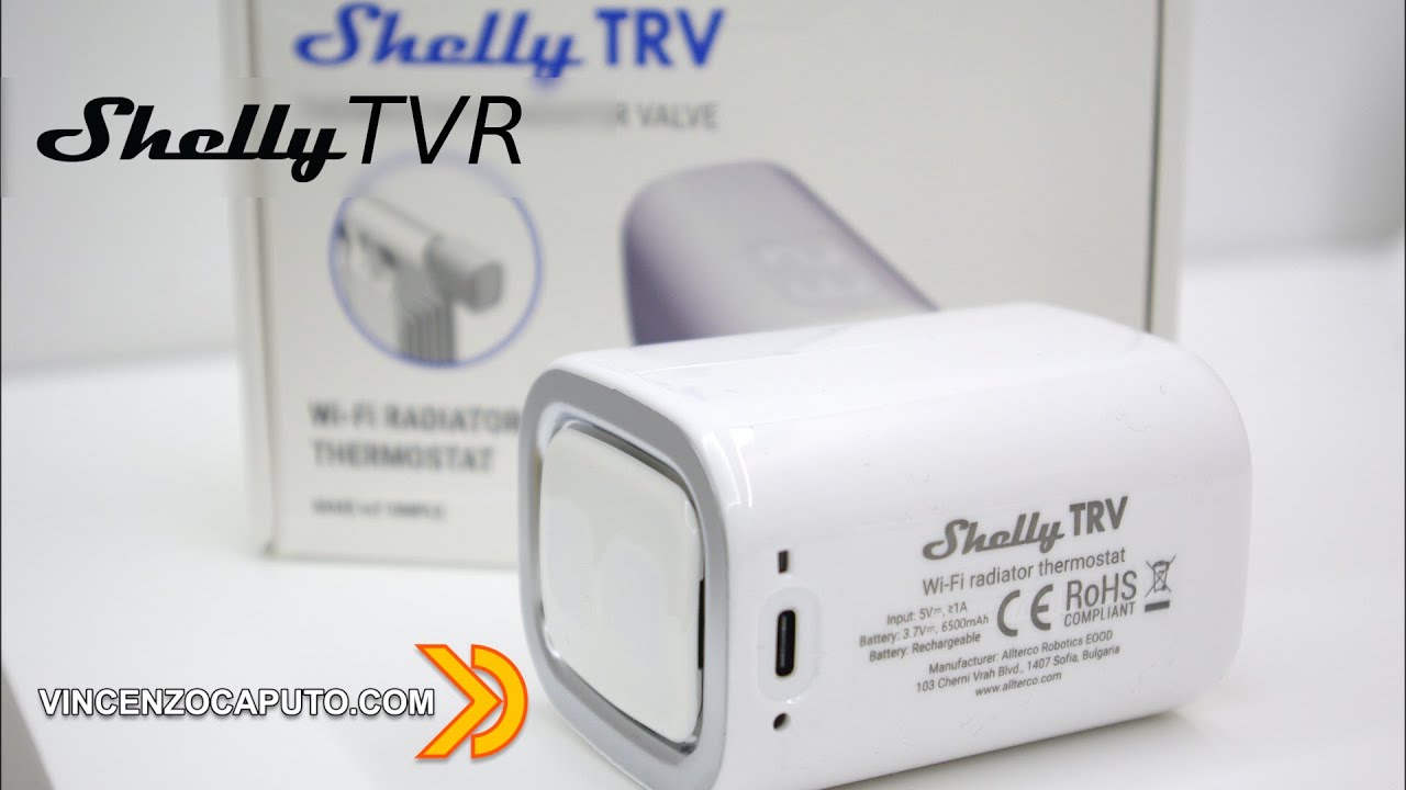 Shelly TRV, la valvola termostatica Smart di Allterco è arrivata!