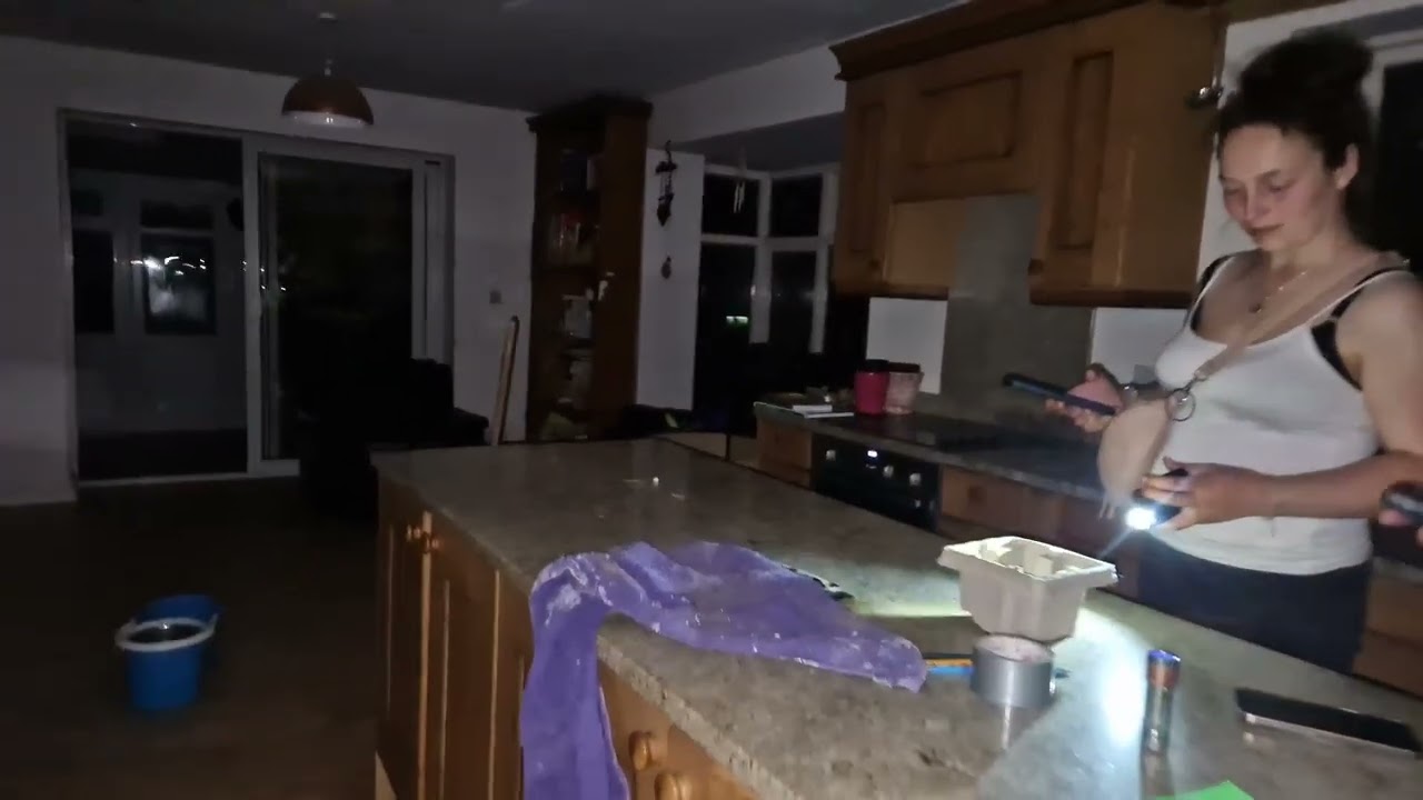 He died there, Abandoned Cottage with power still on !!