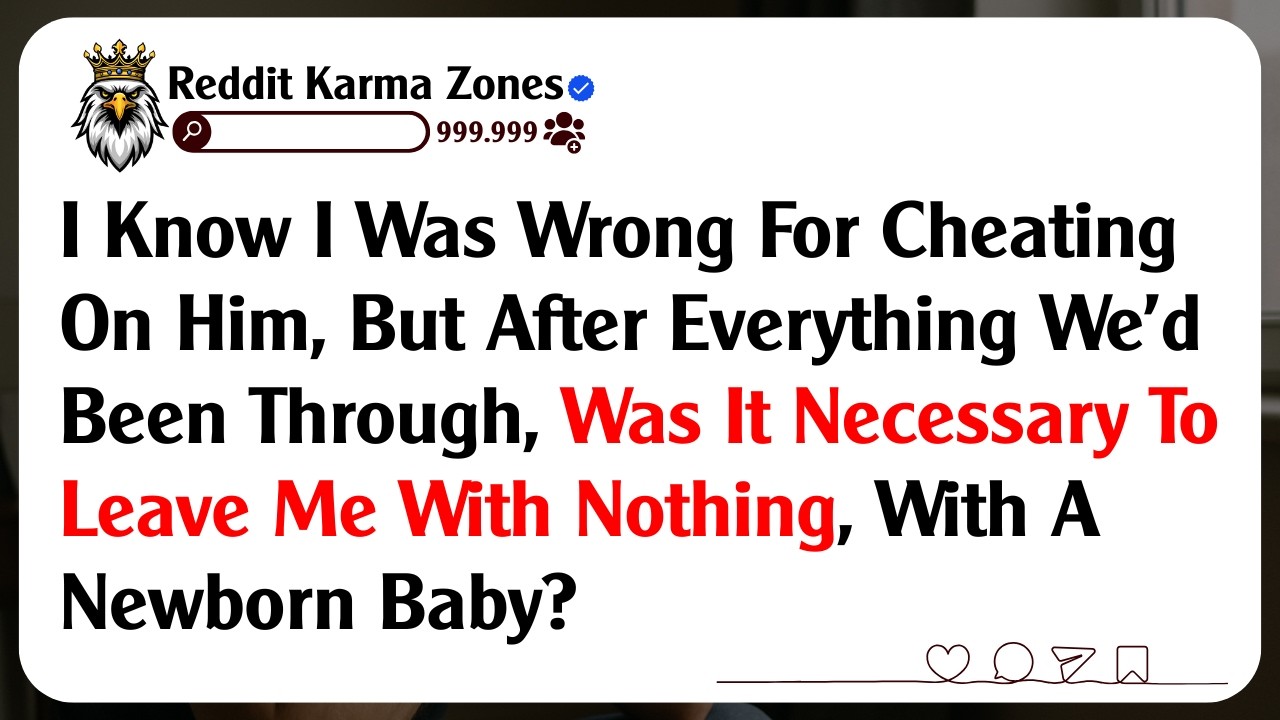 I Know I Was Wrong For Cheating On Him, But After Everything We'd Been Through, Was It Necessary...