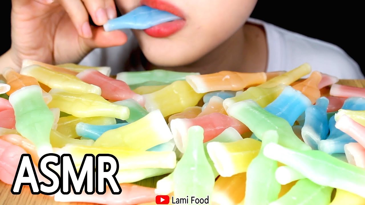 ASMR NIK-L-NIP WAX BOTTLES EATING SOUNDS | 닉클립 왁스병 | 咀嚼音 | ワックスボトル食べる | NO TALKING