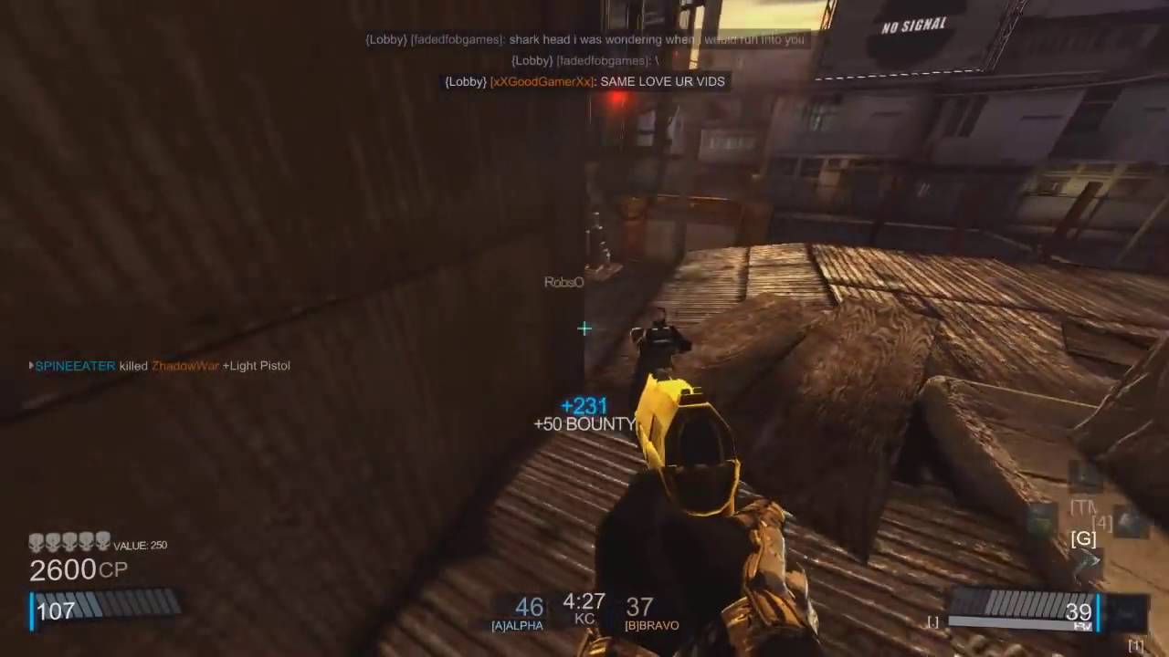 LIGHT PISTOL CHALLENGE = BLACKLIGHT RETRIBUTION