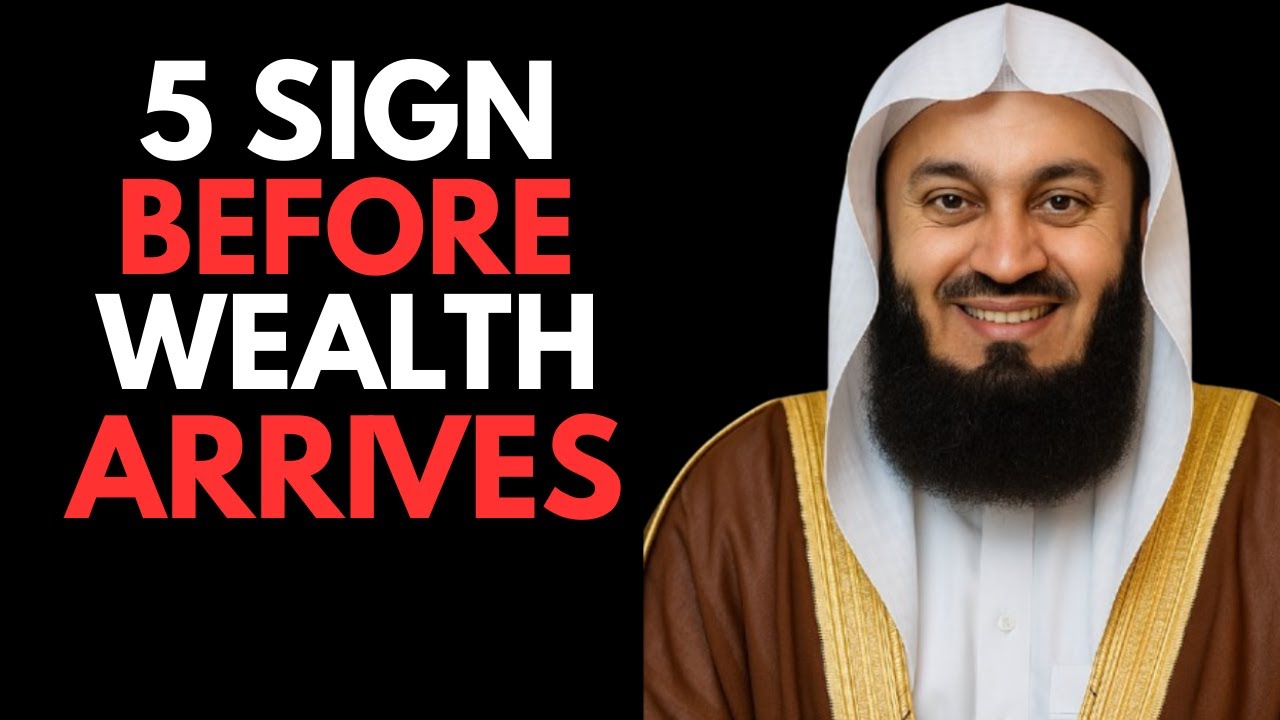 Before BIG MONEY Enters Your Life - Allah Sends These 5 Signs | Mufti Menk