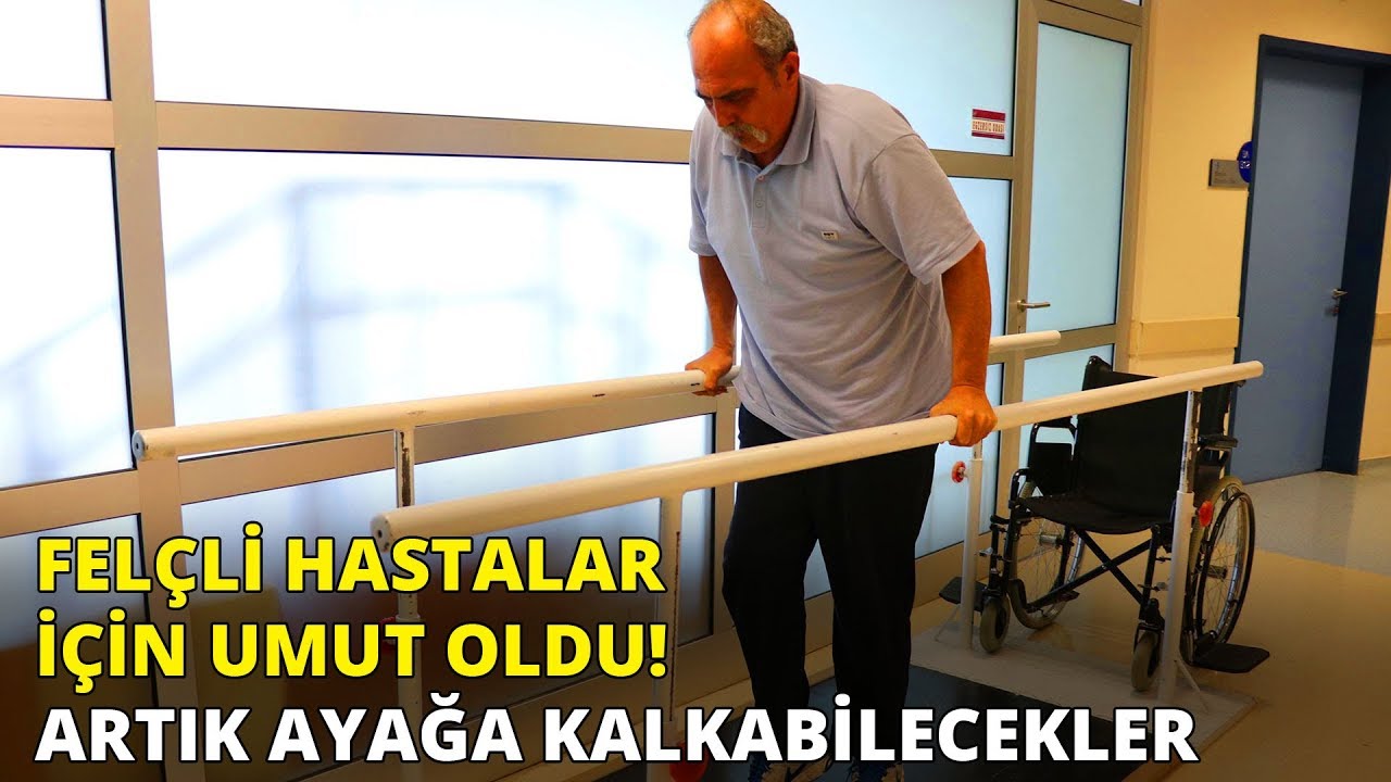 Felçli hastalar için umut oldu! Artık ayağa kalkabilecekler