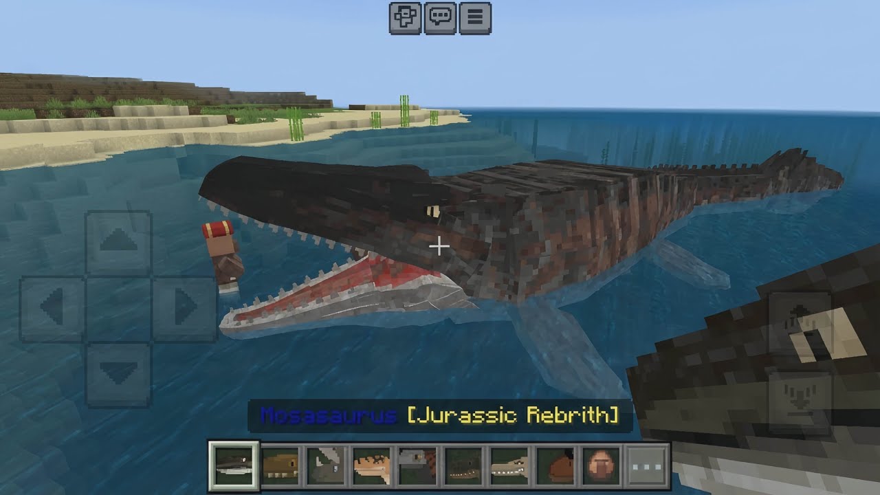 NEW Jurassic Legend ADDON in Minecraft PE