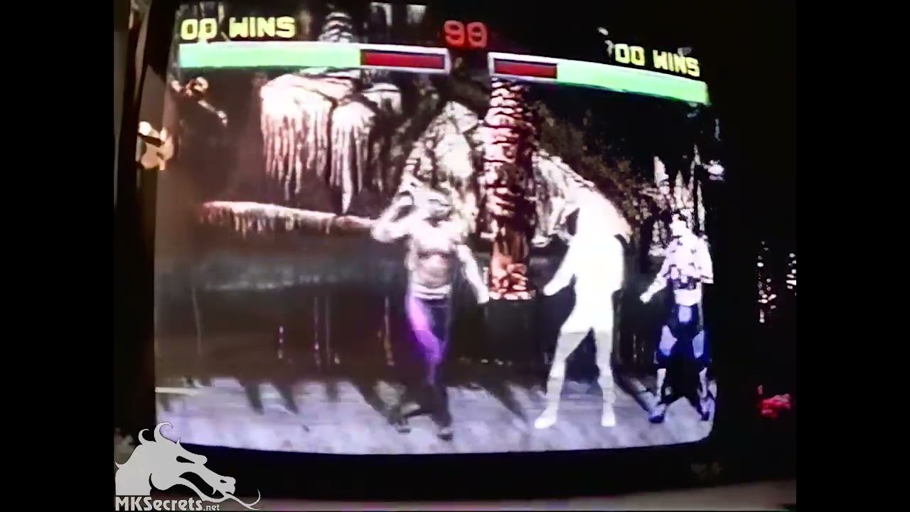 Extremely Early Mortal Kombat 3 Footage With Cavern Stage