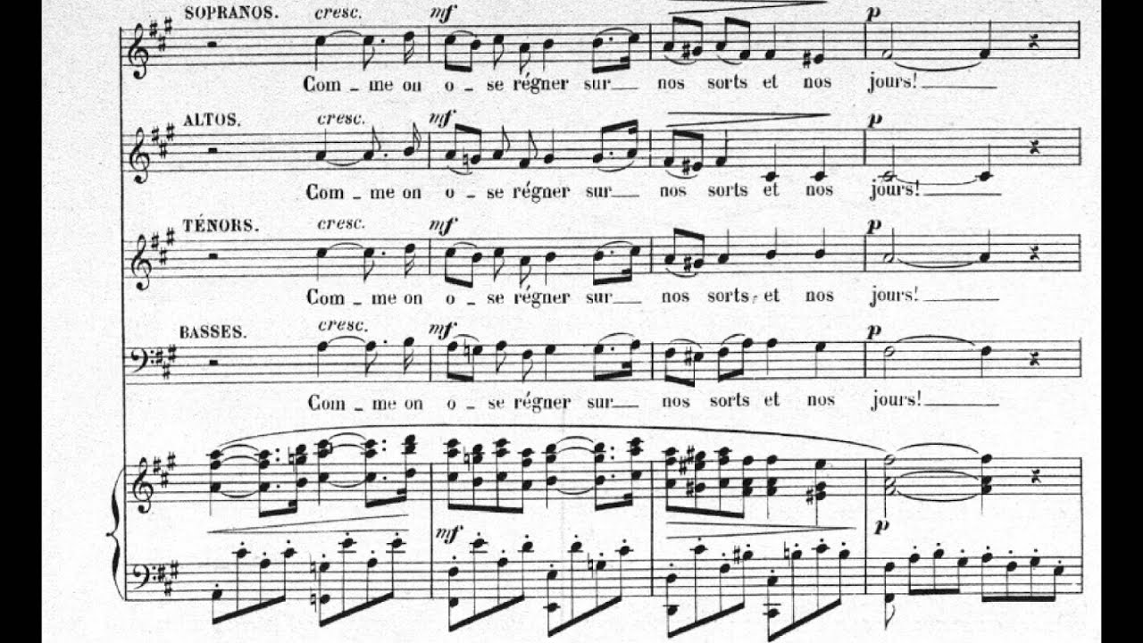 Faure - Pavane Op. 50 (Choral version)