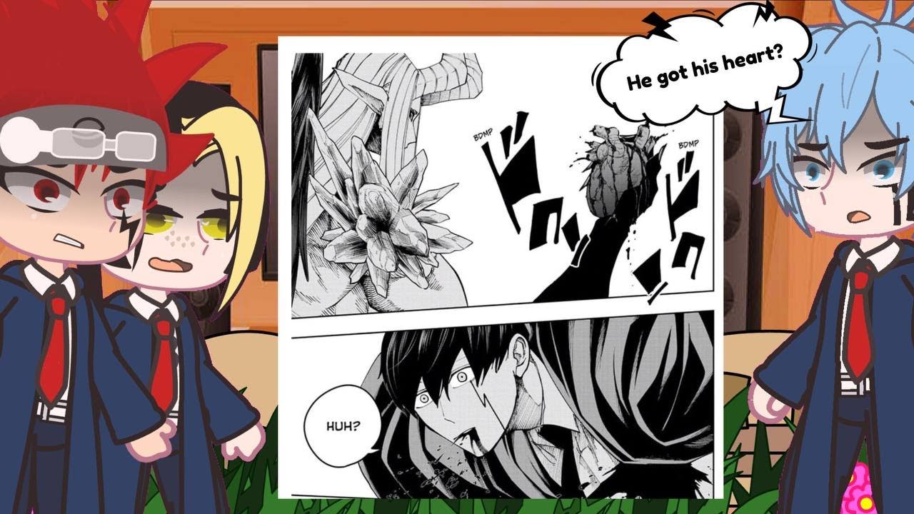 React to Mash // Mashle: Magic and Muscles // Spoiler // Gacha club