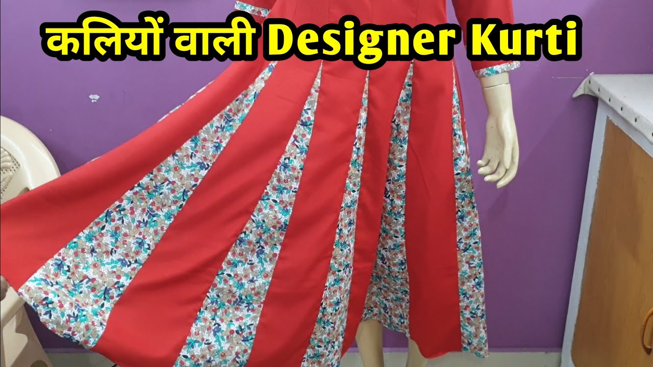 Kalidar Designer Kurti Cutting and Stitching | Kurti Designs | Zara Boutique