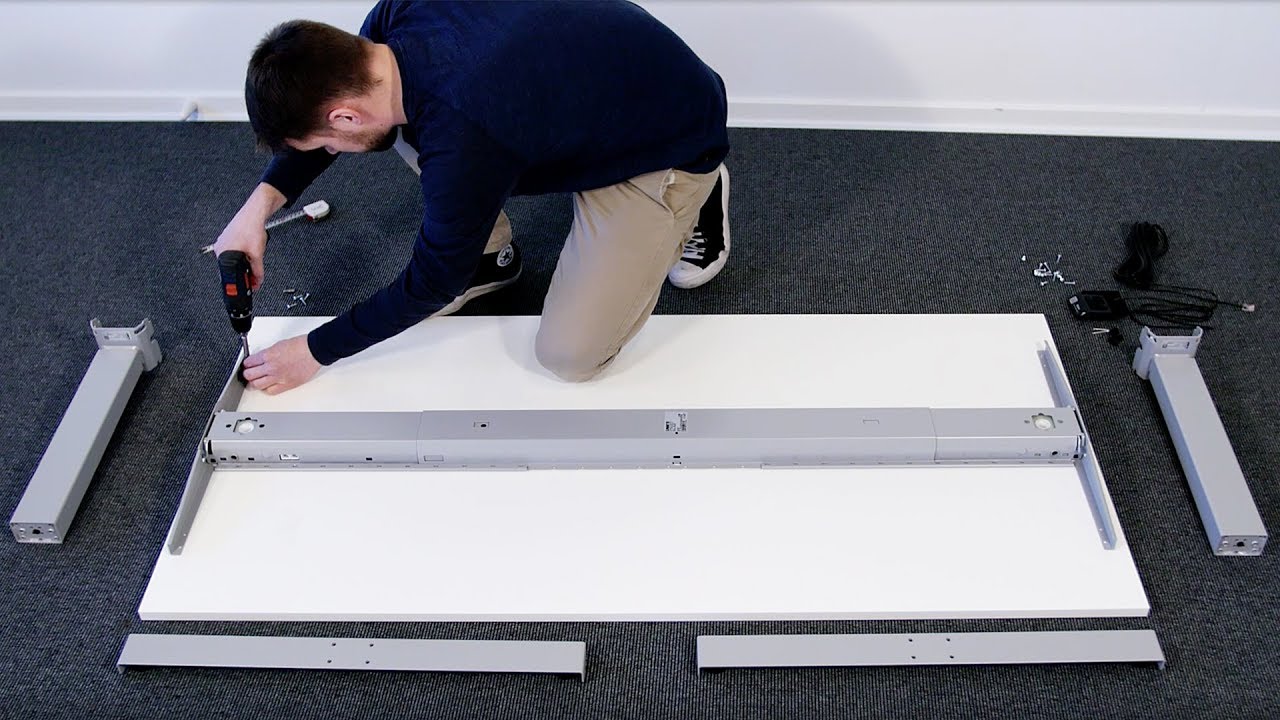 Desk Frame 2: Wie Sie einen Schreibtisch zusammen bauen können