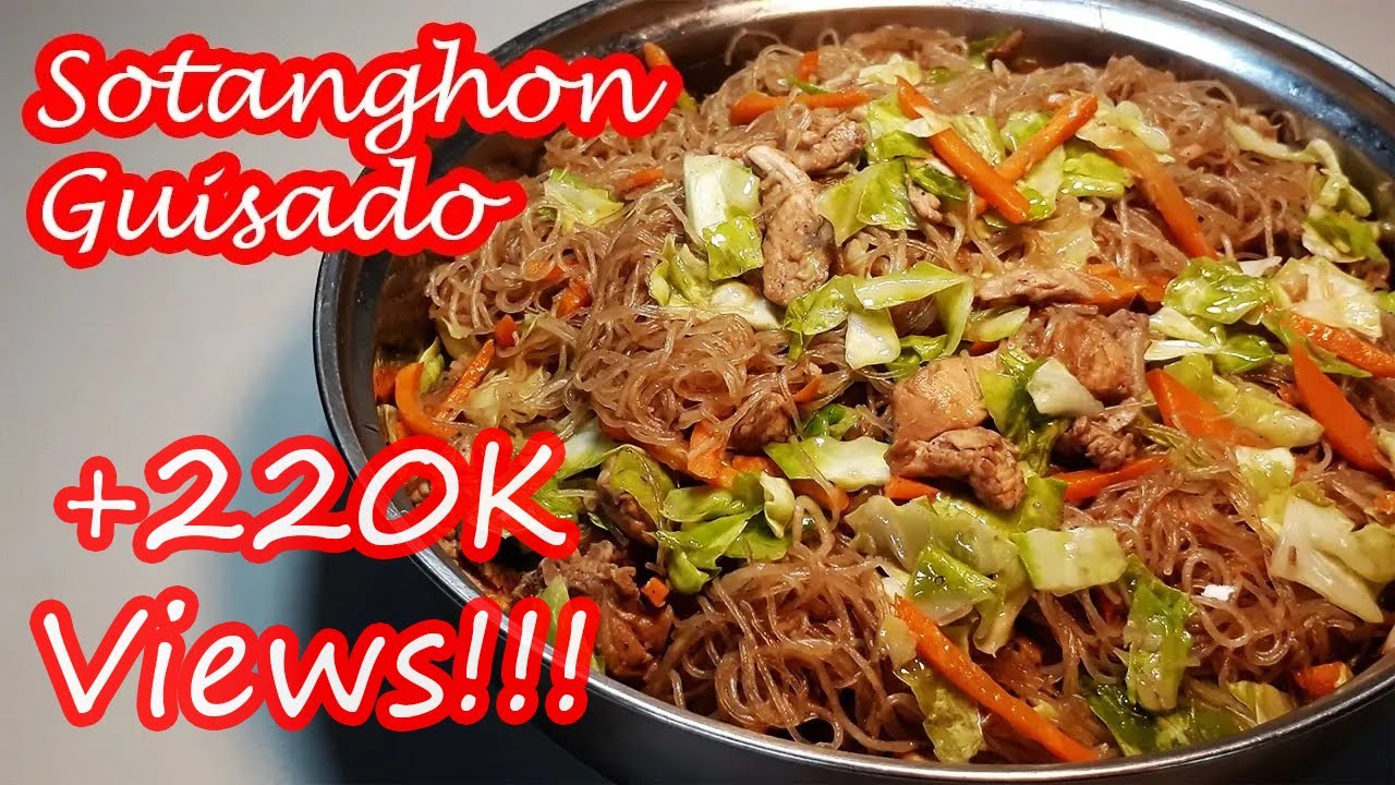 SOTANGHON GUISADO!!!