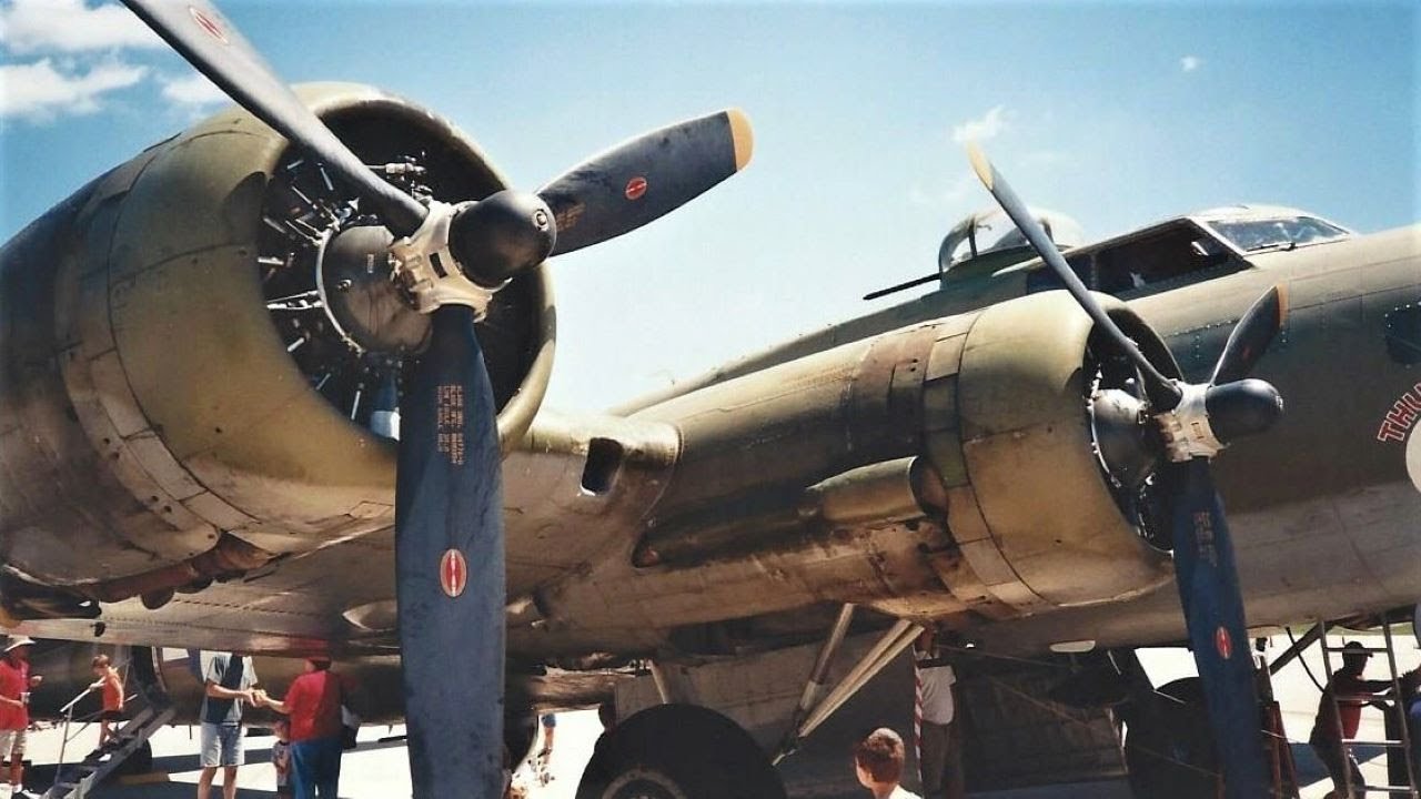 Wright R-1820 Cyclone и Boeing B-17 (ЭКСКУРСИЯ ПО АНГАРУ ДЛЯ БЕДНЯКОВ — Эпизод 2)