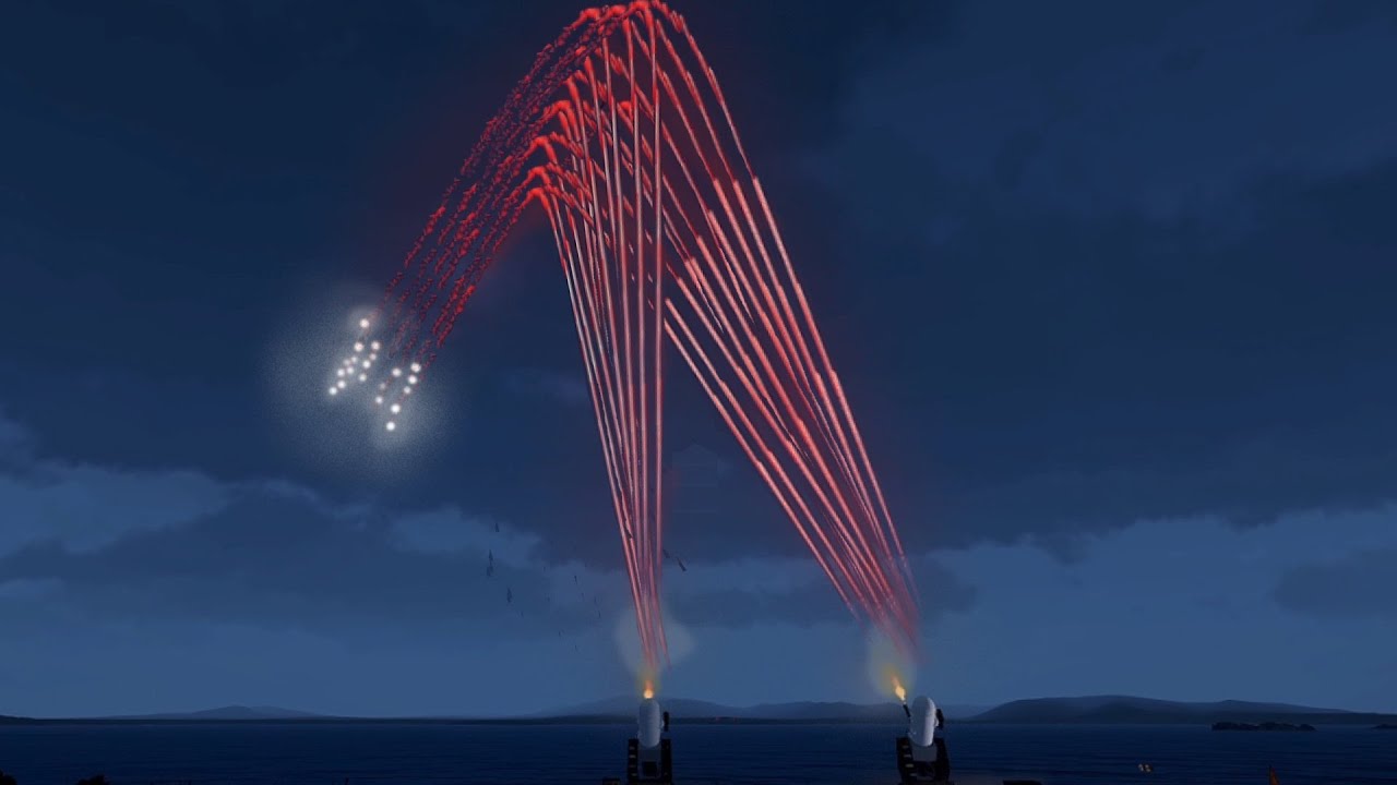 ArmA 3 U.S. C-RAM Compilation - Counter Rocket Artillery and Mortar System - Fighter Jets - CIWS