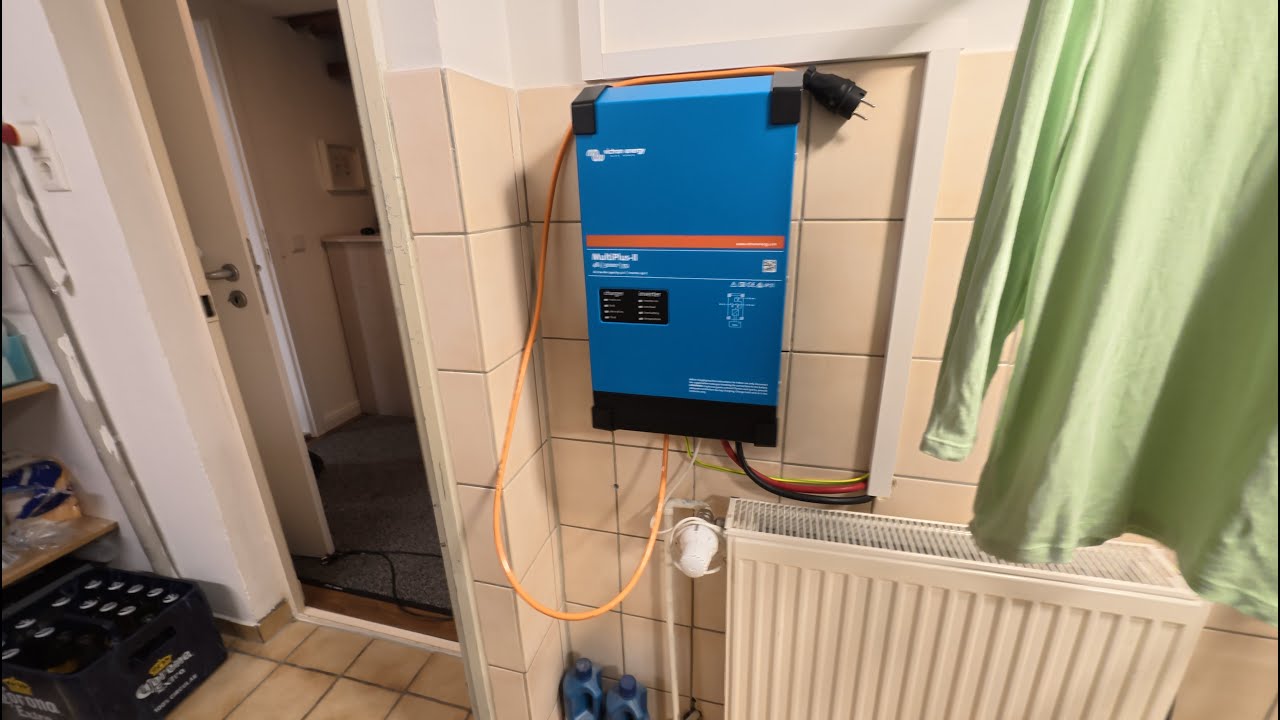 MXR3800 Notstrom MaxSpeedRods mit Victron MultiPlus 2 als Ladegerät