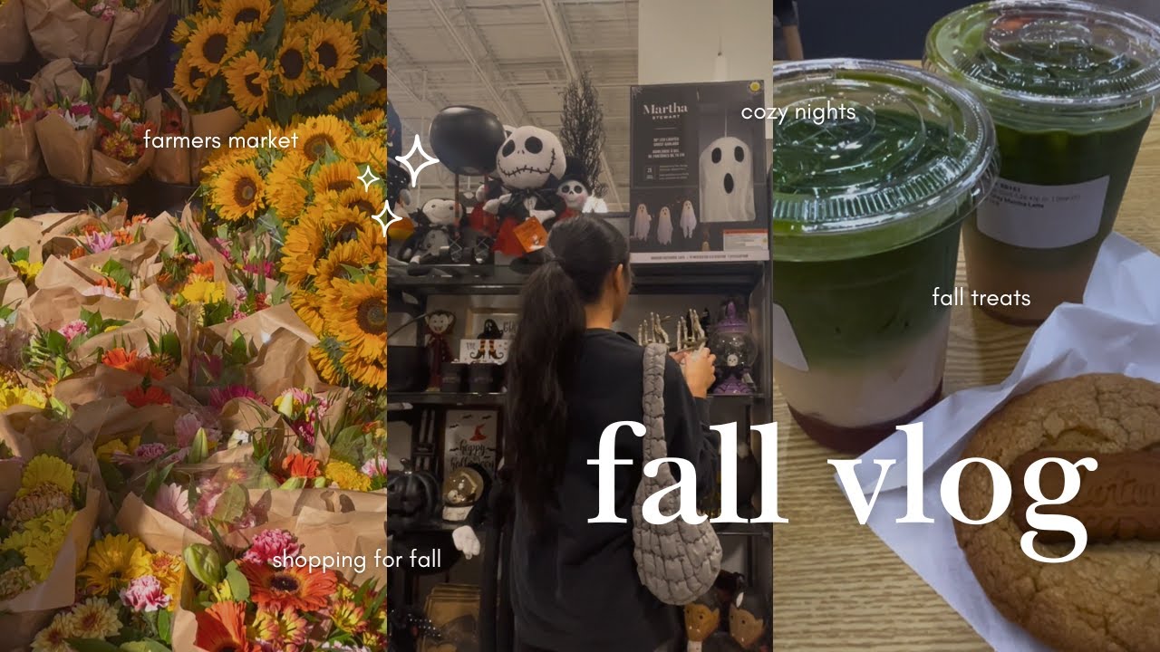 Preparing for Fall 2025 🧡 | fall home decor, candles & farmers market