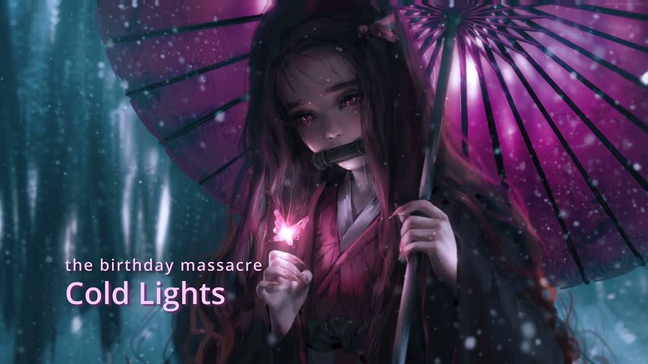 The Birthday Massacre - Cold Lights (Lyrics)