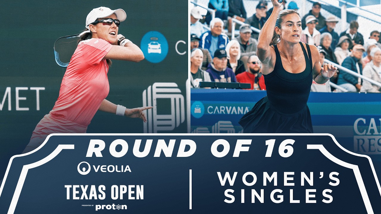 Kaitlyn Christian vs Victoria Di Muzio at the Veolia Texas Open