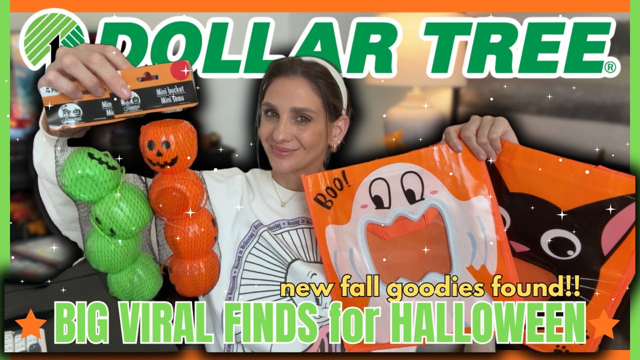 🎃 Dollar Tree Haul + Dollar General Haul | Жуткие НОВЫЕ находки 👀