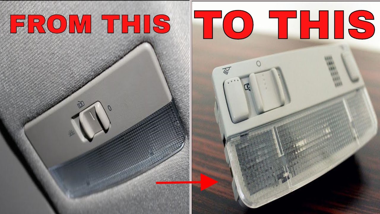 POLO VENTO RAPID CABIN INTERIOR LIGHT (INTERNATIONAL VERSION) MAP LIGHTS INCLUDED