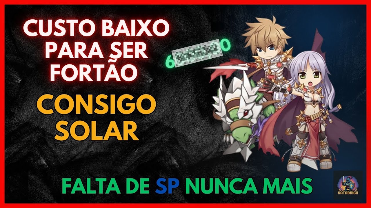 Meu RK está INSANO agora GASTEI POUCO pra ficar FORTÃO - RAGNAROK LATAM