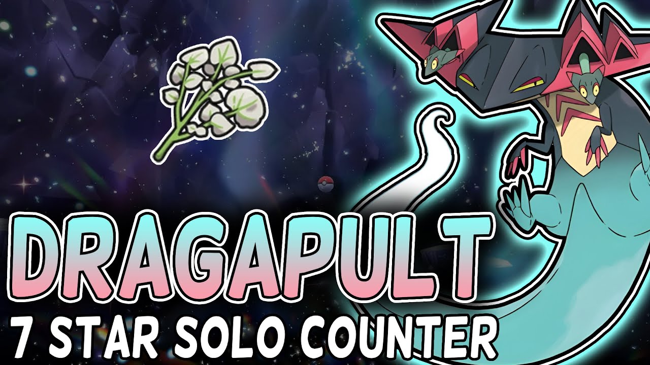 BEST Pokemon To EASILY SOLO 7 Star Dragapult Pokemon Scarlet And Violet