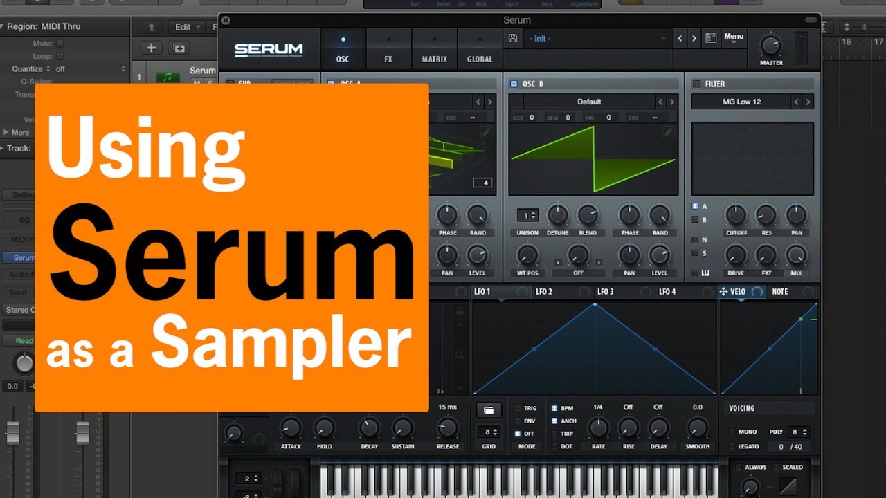 Using Serum as a Sampler | Chris Gear