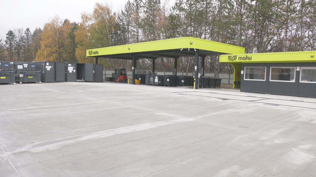 Új hulladékudvar nyílt Komáromban