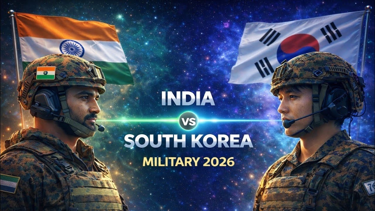India 🇮🇳 vs South Korea 🇰🇷 Military 2026 | Who is Stronger? Full Comparison