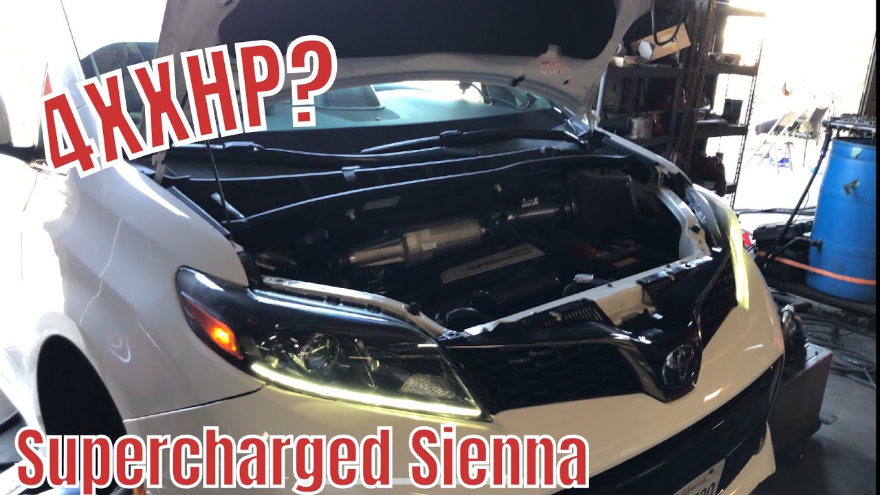 Supercharged Toyota Sienna hits the dyno | Part 1
