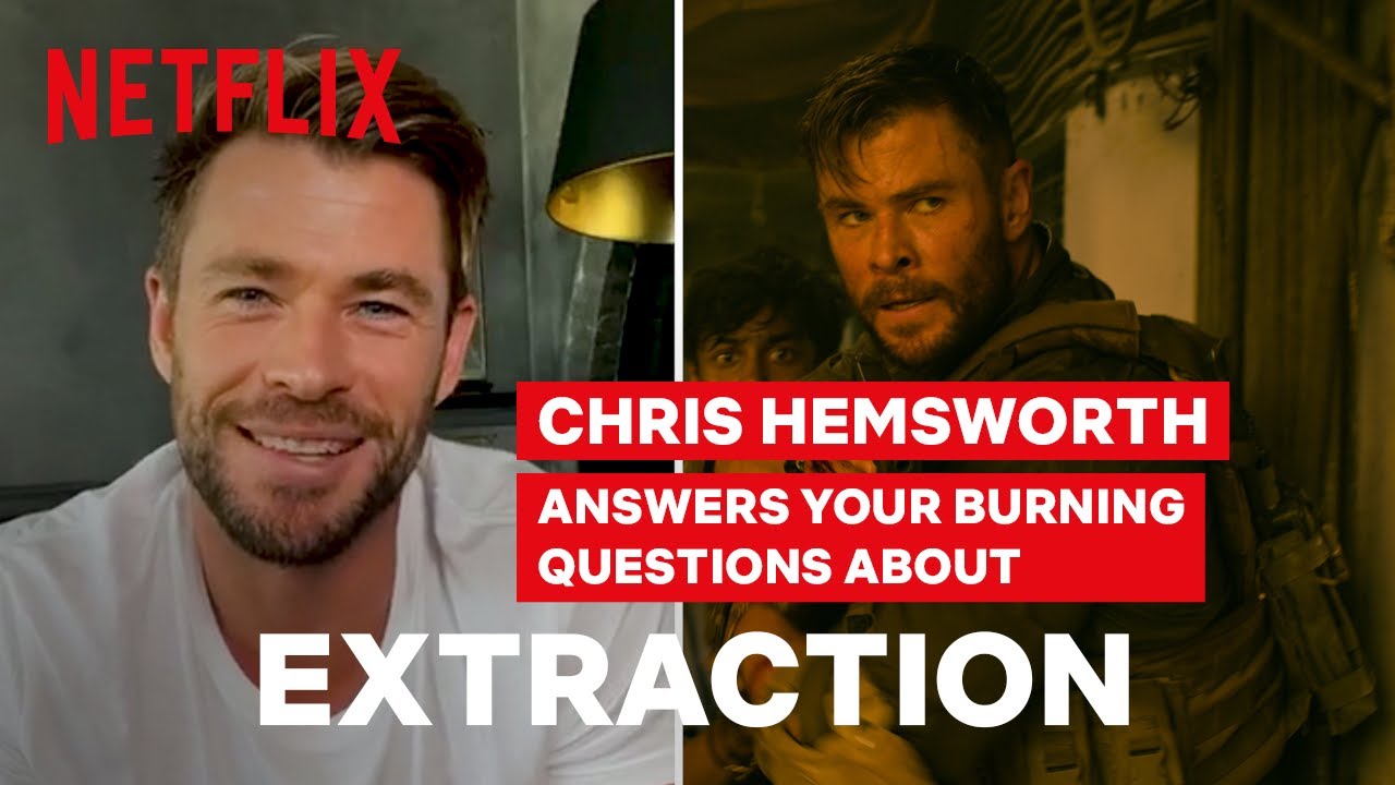 Chris Hemsworth Talks About The Crazy Car Chase In EXTRACTION | Netflix