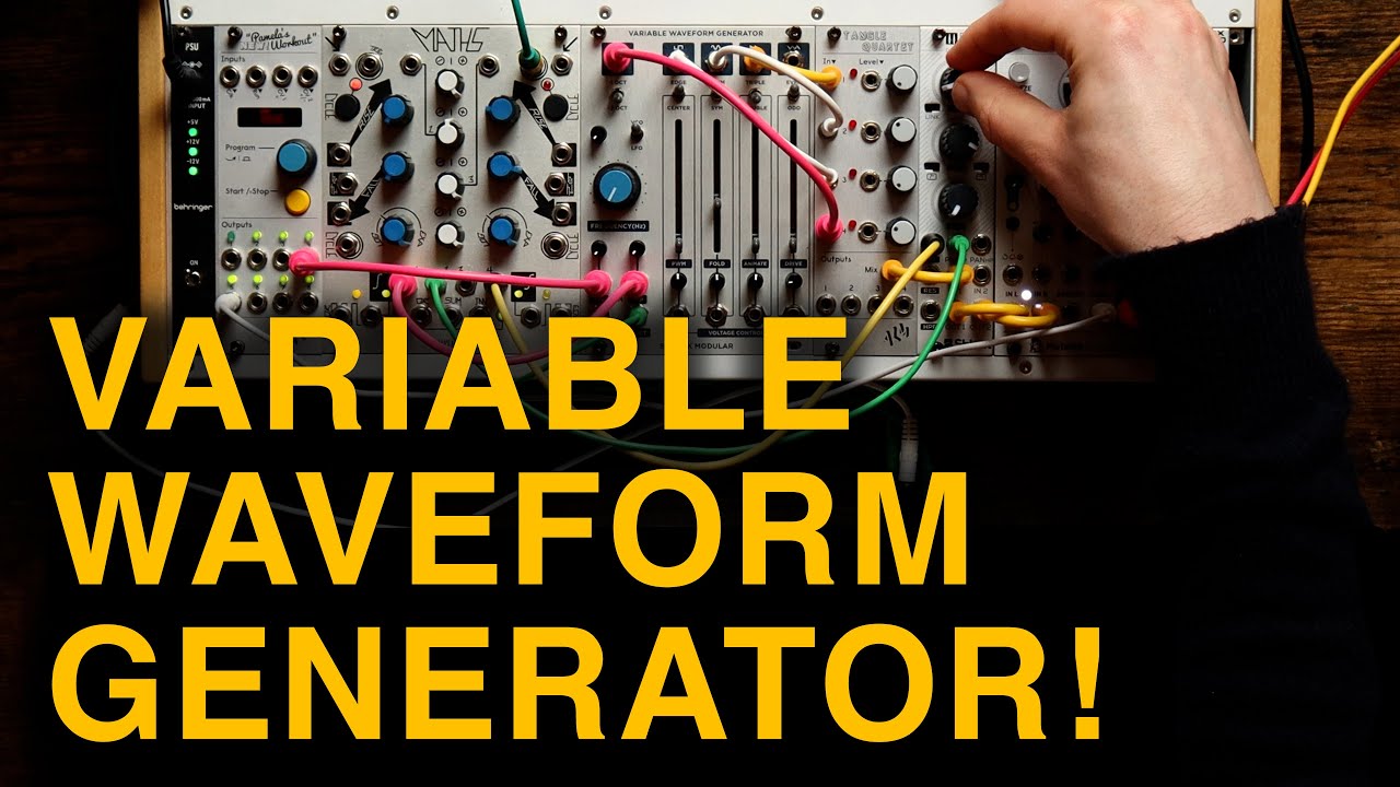 The Variable Waveform Generator - Sputnik Modular!